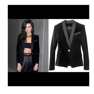 ‼️WOW‼️Balmain H&M velvet blazer‼️🤩🤩🤩